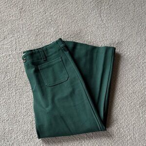 Loft Green Trousers pull-on Large